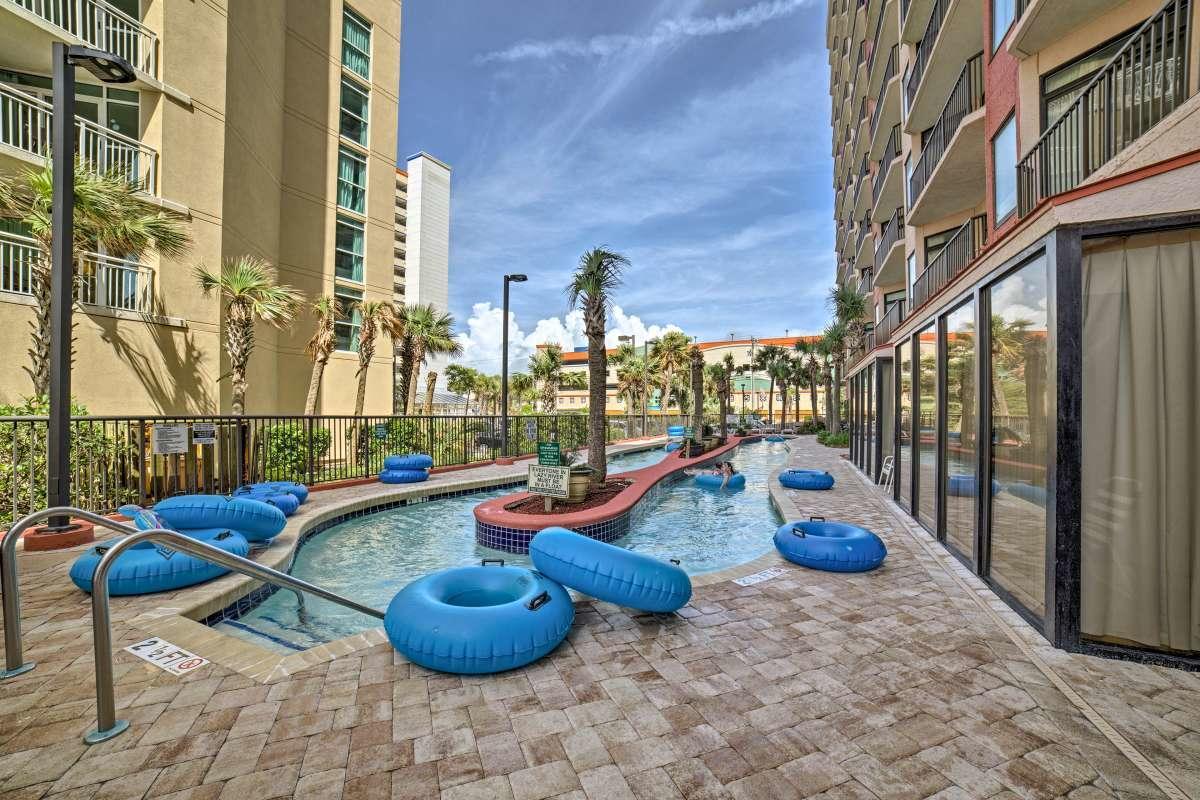 Beach Colony Ocean Front Executive Suite Myrtle Beach Bagian luar foto